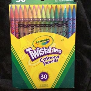 30 ct Twistable colored pencils
